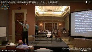 Dr. Timothy Francis - Video
