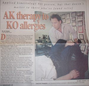 Dr. Tim: Applied Kinesiology Therapy to Knock-Out Allergies